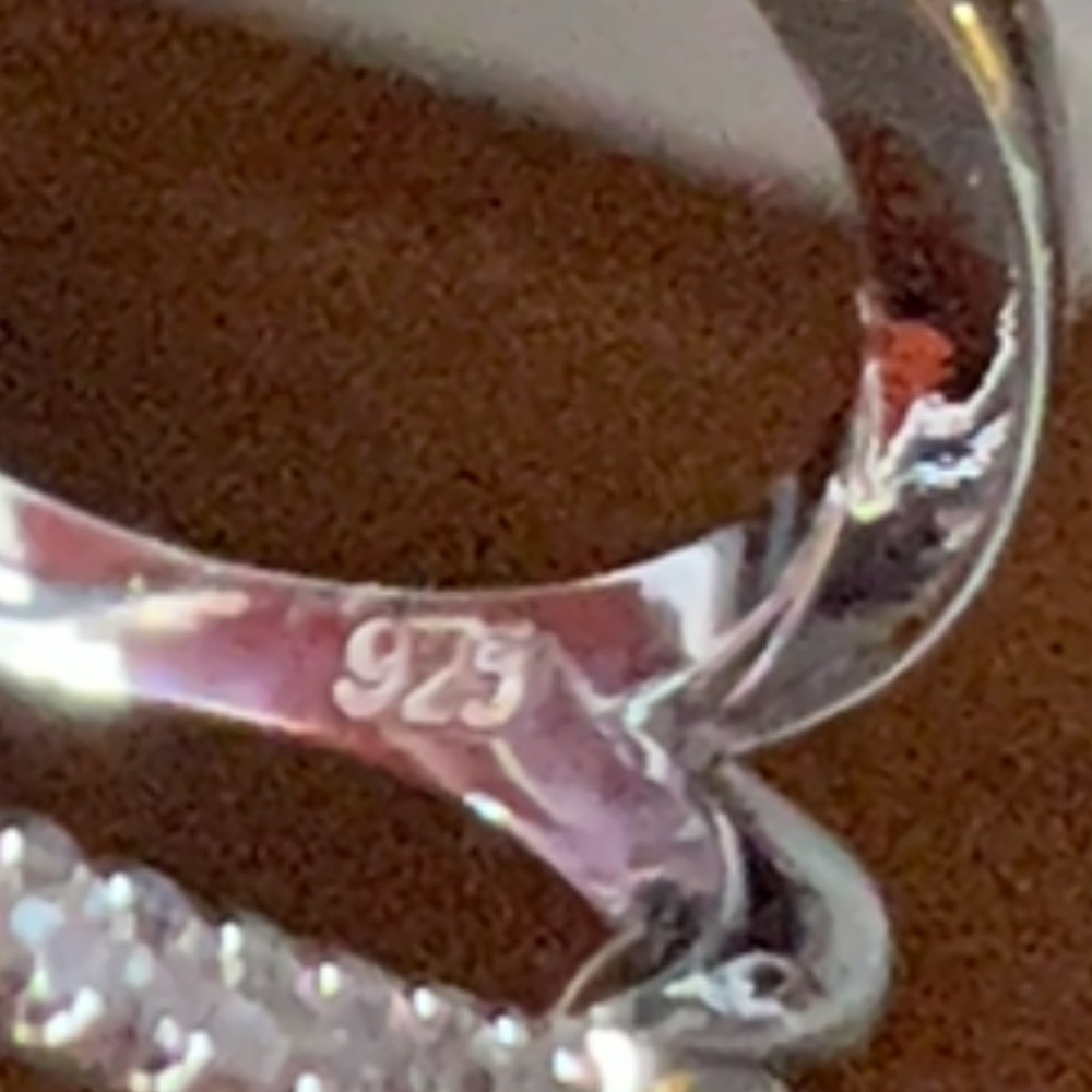 925 Sterling Silver Elegant Ring - image 6